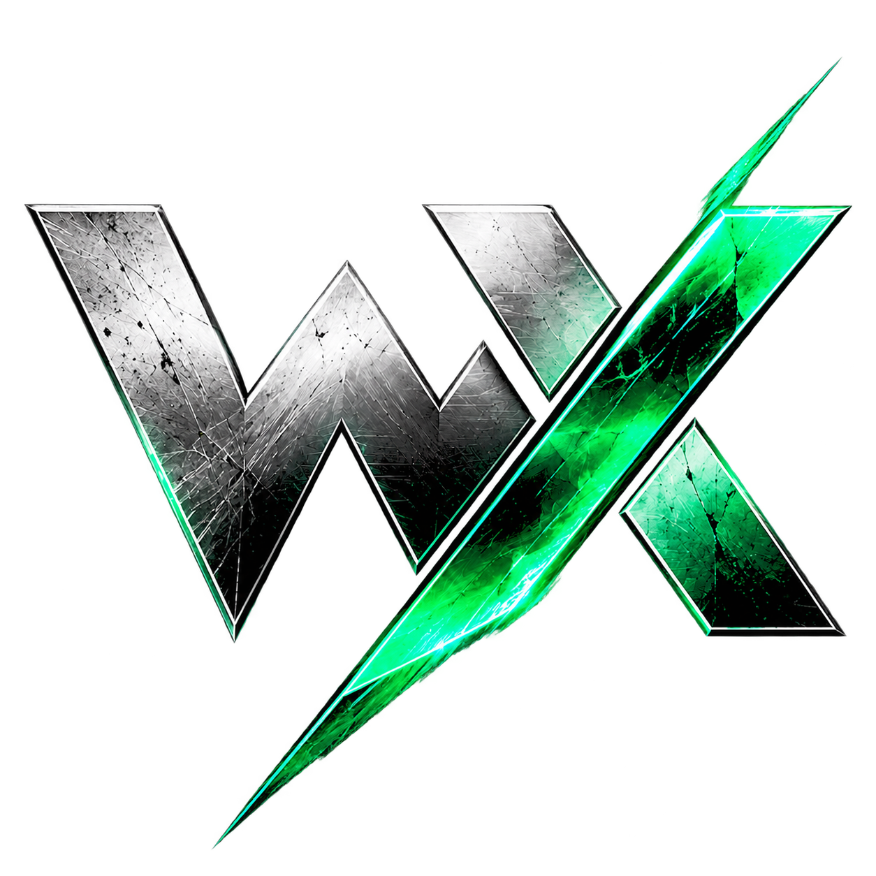 Kovové logo WX